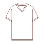 T-shirt col en V