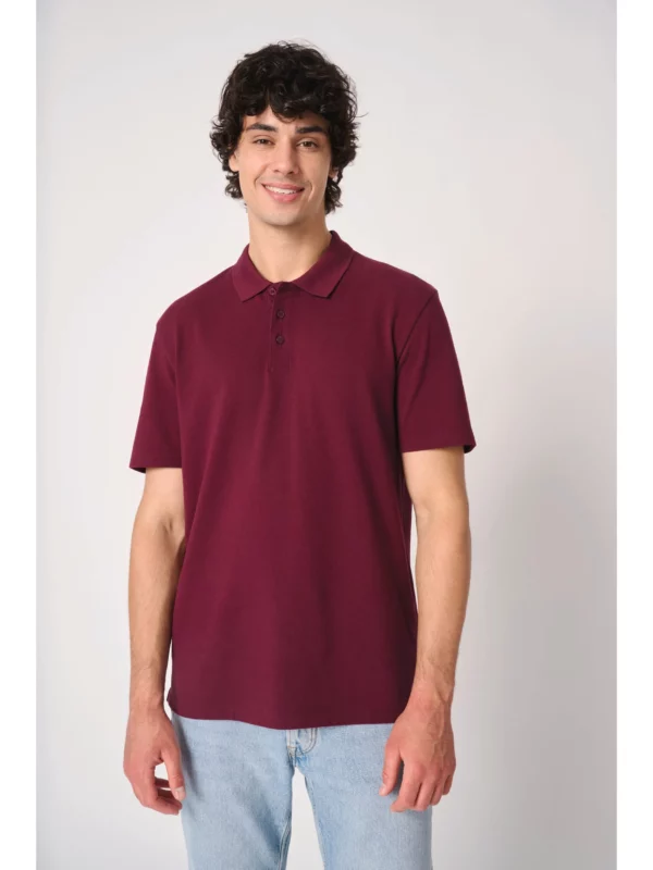Polo piqué homme