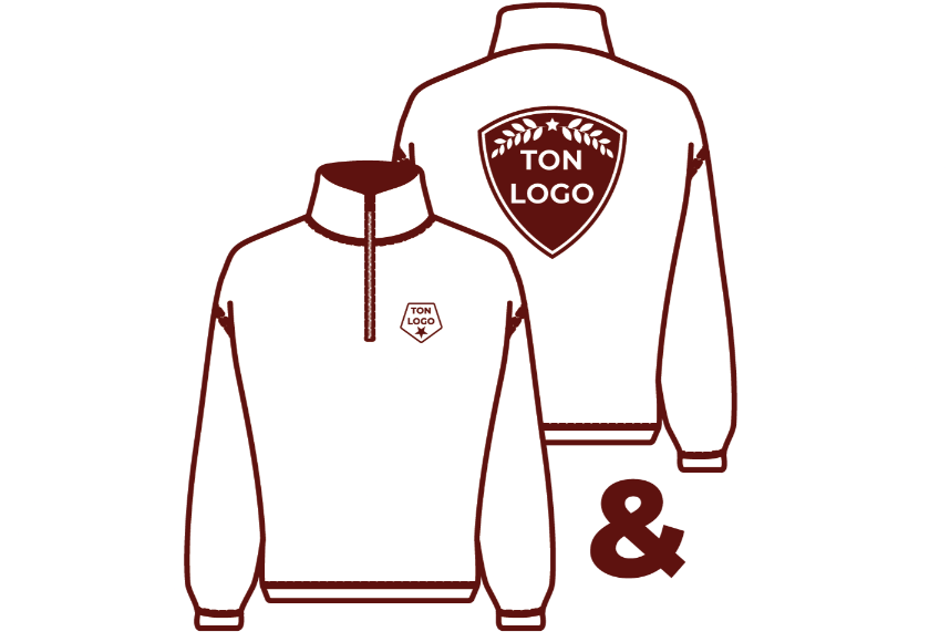 Halfzip