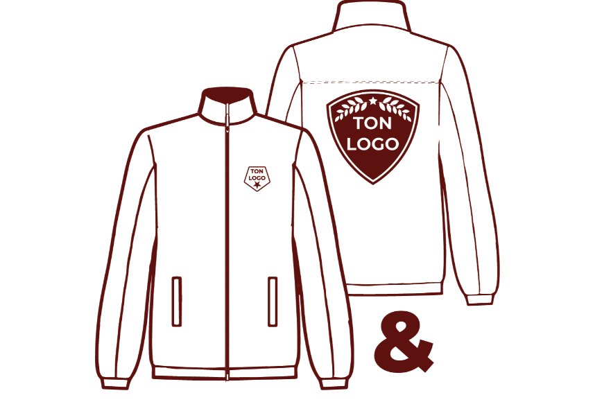 Veste sans capuche