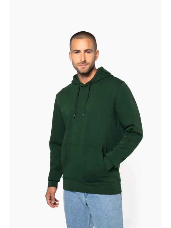 Sweat-shirt écoresponsable à capuche homme