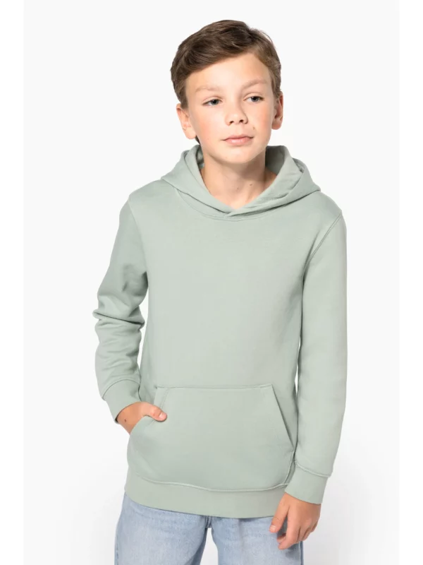 Sweat-shirt écoresponsable à capuche enfant