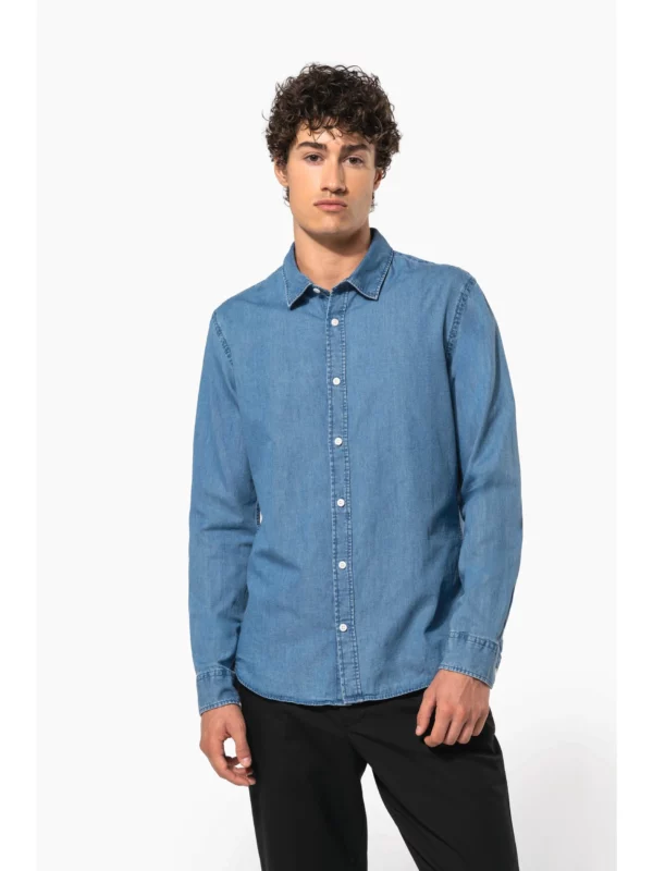 Chemise denim homme