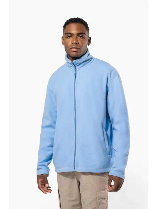 Veste micropolaire zippée homme