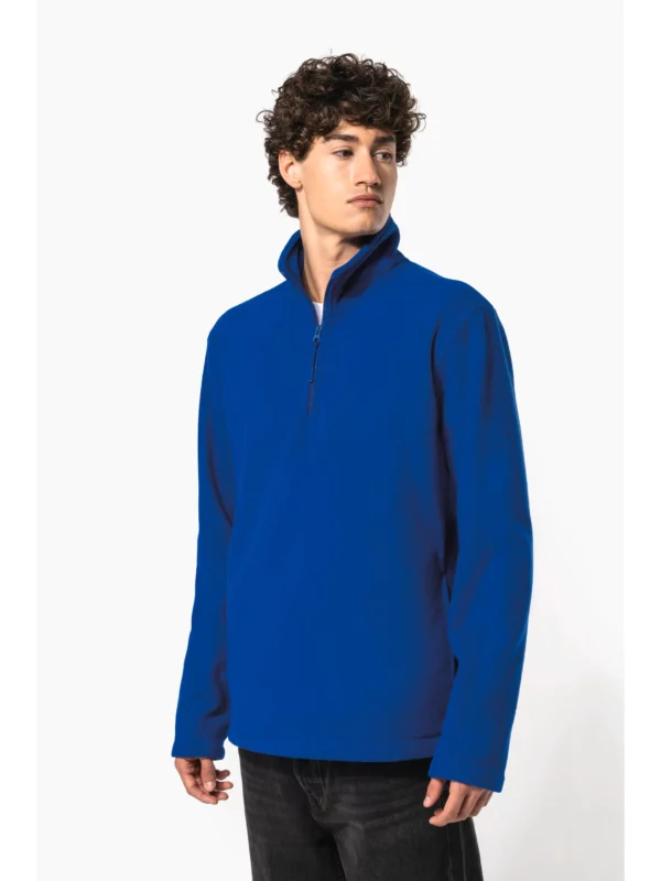 Enzo > Micropolaire col zippé homme