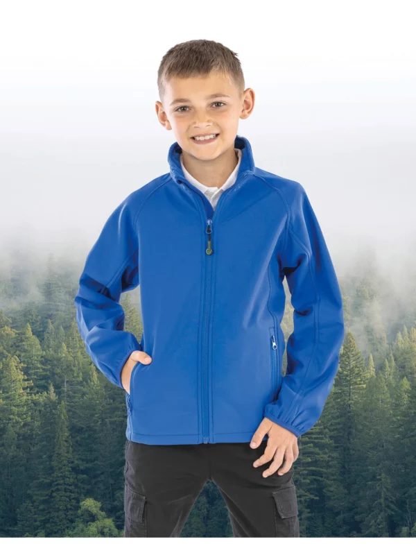Veste softshell recyclée 2 couches enfant