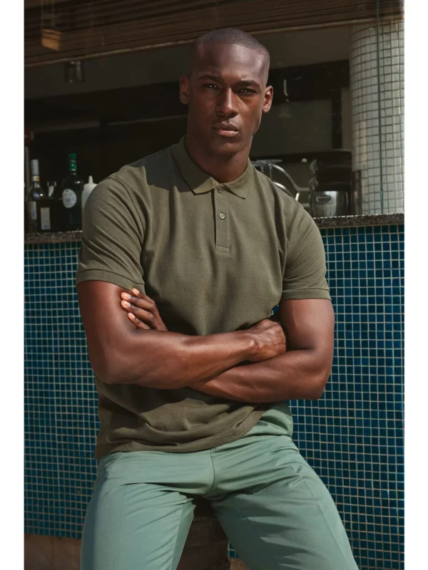 Polo bio homme
