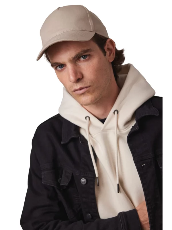 Casquette en coton et polyester recyclés K-loop tracking - 5 panneaux