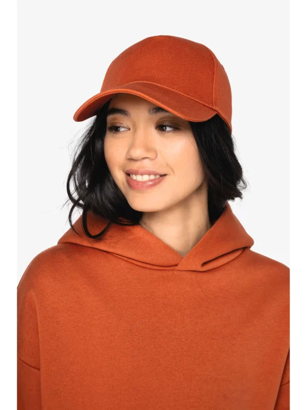 Casquette écoresponsable 5 panneaux unisexe